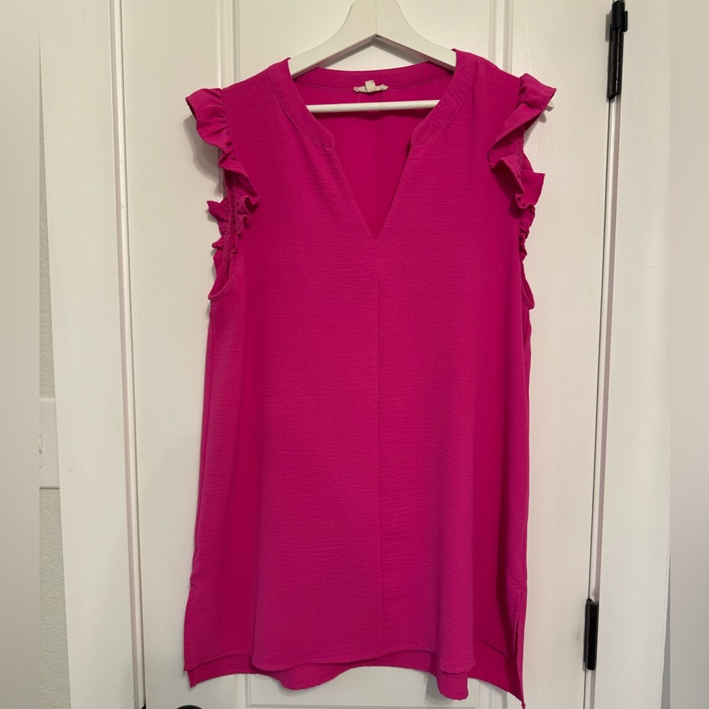 Jodifl hot pink blouse